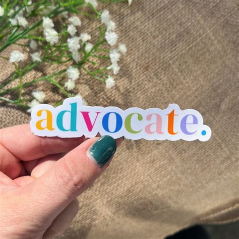 Advocate Stickers Etsy