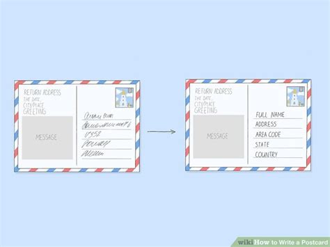 Postcard address format rome fontanacountryinn com. How to Write a Postcard (with Pictures) - wikiHow