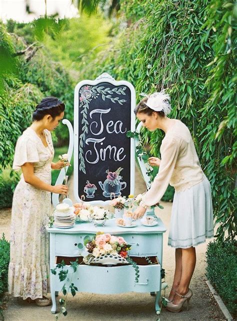 Country Chic And Outdoor Areas Tea Partys And Summer House Living Image