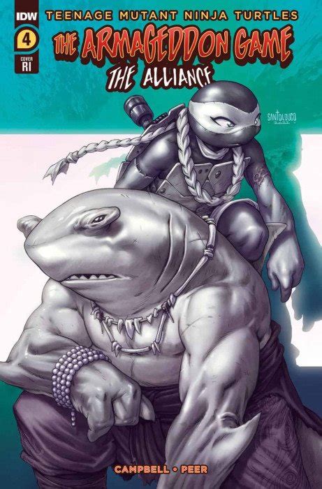 teenage mutant ninja turtles the armageddon game the alliance 4ri idw publishing comic