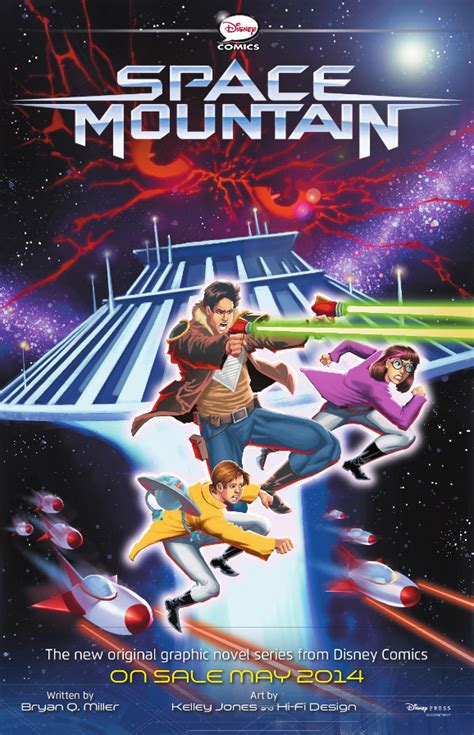 Space Mountain Graphic Novel Preview Art