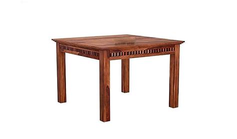 Stepinwood Sheesham Wood 4 Seater Dining Table Set For Home Hall