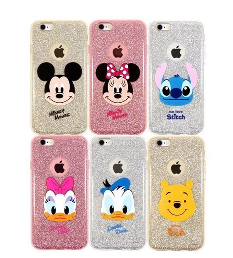 Disney Cutie Iphone 66splus Cell Phone Soft Jelly Clear Case Cover