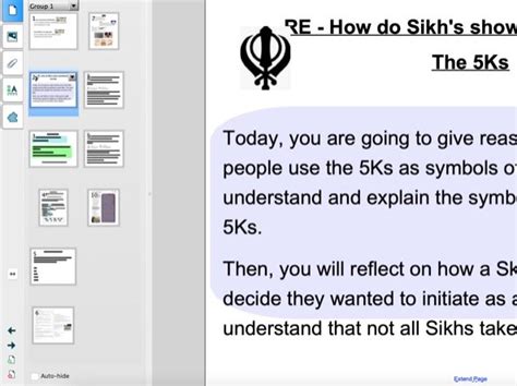Re Sikhism 5ks Teaching Resources