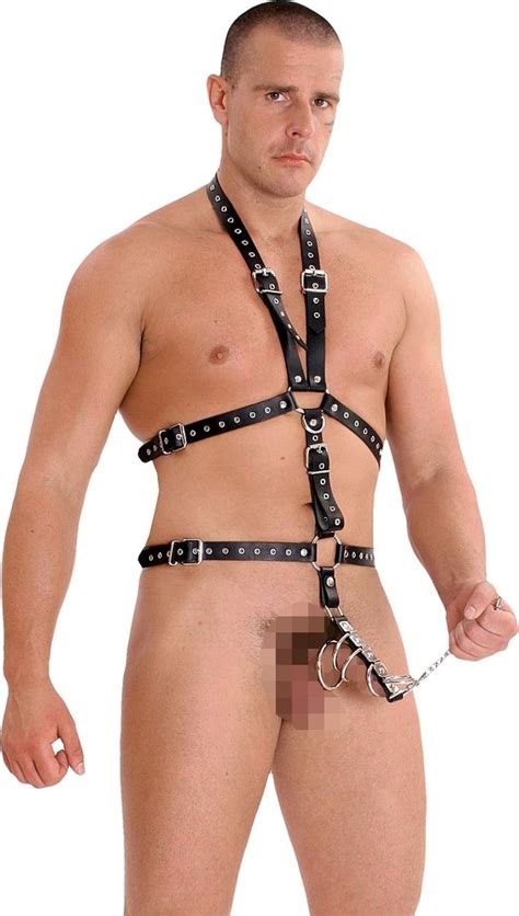 Ledapol Product 5214 Gay Leather Bodysuit Harness