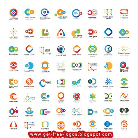 Get Free Logos Free Shutterstock Business Icons Set Isolated On