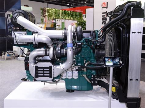 Al Masaood Power Showcased Volvo Pentas Latest Diesel Engines At