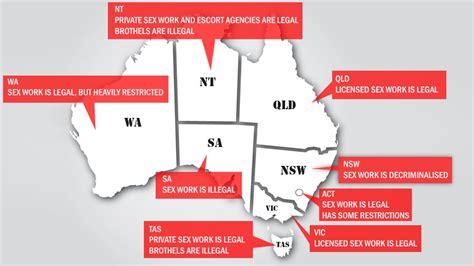Sex Workers In Qld Banned List Of Words Prostitutes Cant Use The