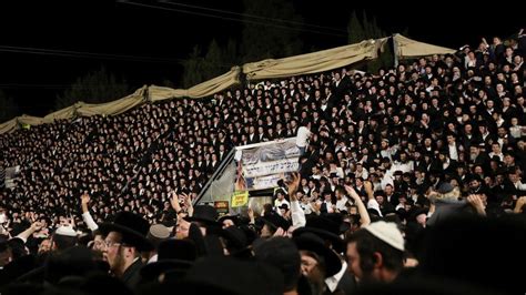 Israel Crush Dozens Killed At Lag Bomer Religious Festival