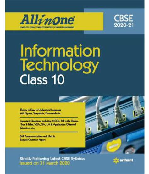 Cbse All In One Information Technology Class 10 For 2021 Exam Buy Cbse