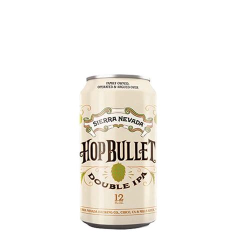 cerveja sierra nevada hop bullet double ipa lt 355ml interfood