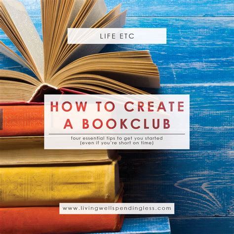 How To Create A Book Club 4 Essential Tips To Getting Started Book