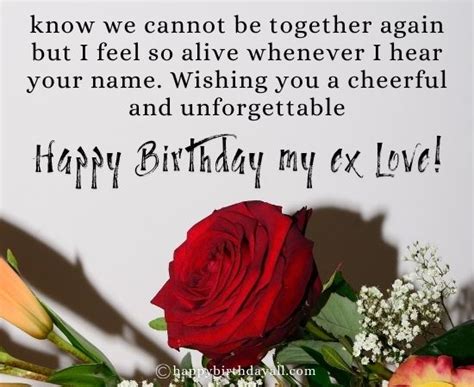 50 Heart Touching Happy Birthday Wishes For Ex Boyfriend