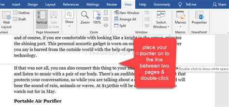 How To Show Header And Footer In Word Printable Templates