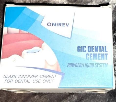 Permanent Dental Cement For Loose Caps Crowns Bridges 20g Pw 16g
