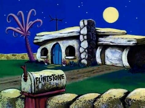 Flintstones House Flintstones Cartoon House Flintstone Cartoon