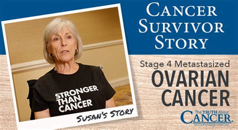 Cancer Survivor Story Susan Ellington Ovarian Cancer