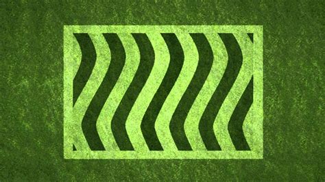 Lawn Striping How To Stripe A Wave Pattern Youtube