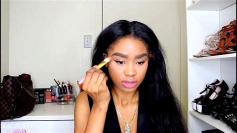 CHIT CHAT GET READY WITH ME NUDE GLAM FLAWLESS FOLUNDATION YouTube