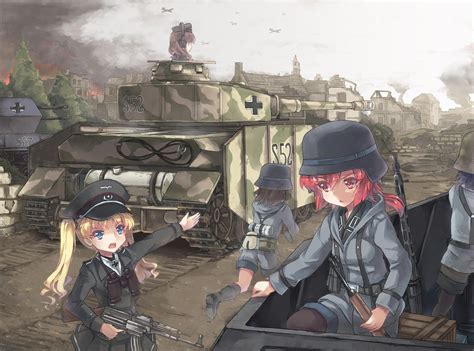 Anime Ww2 Wallpapers Wallpaper Cave