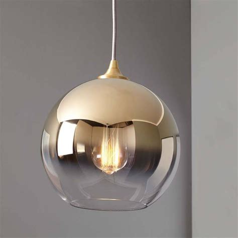 Best 15 Of Gold Glass Pendant Lights