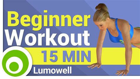 Workout For Beginners At Home 15 Minutes Youtube
