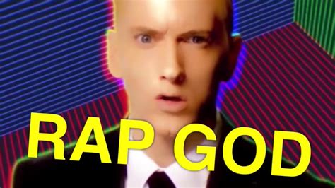 Rap God Eminem Clean But 2x The Speed Youtube