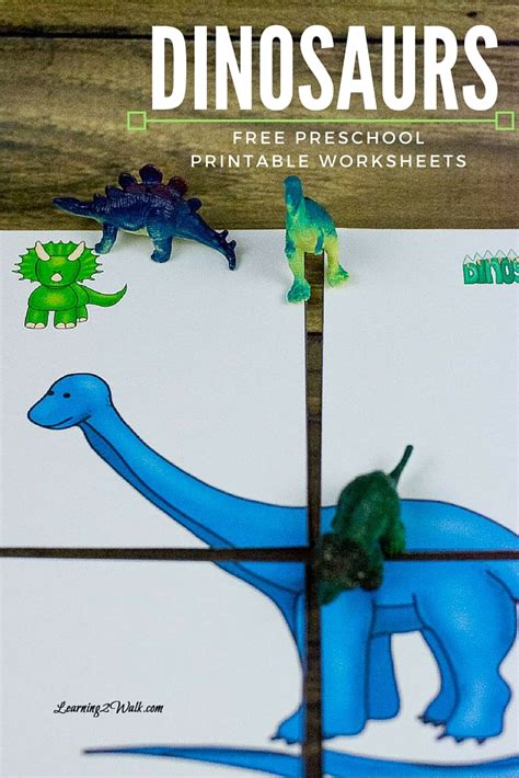 FREE Dinosaurs Preschool Printable Worksheets | Free Homeschool Deals