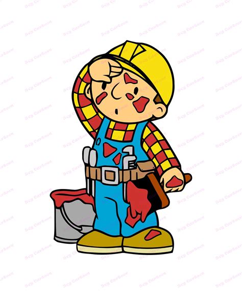 Bob The Builder Svg 19 Svg Dxf Cricut Silhouette Cut File Etsy