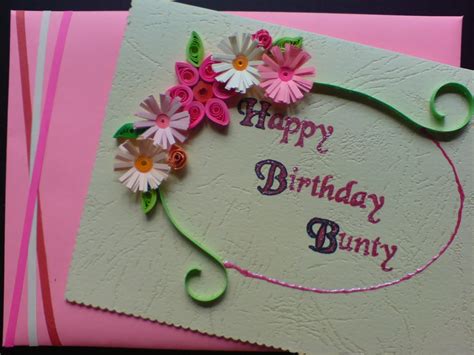 Chami Crafts Handmade Greeting Cards Happy Birthday
