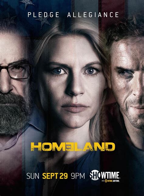 Homeland Season 3 Poster New Trailer Ask Fans To Pledge Allegiance
