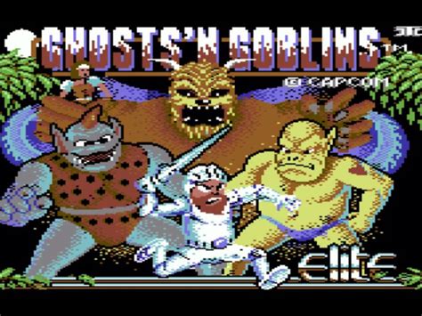 Ghostsn Goblins C64 Main Theme Youtube