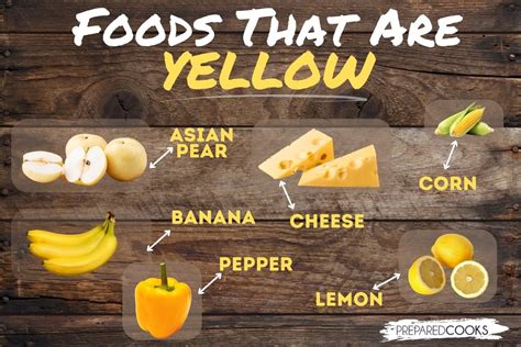 30 Foods That Are Yellow List Of Food Items 2024