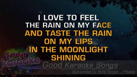 I Love A Rainy Night Eddie Rabbitt Lyrics Karaoke