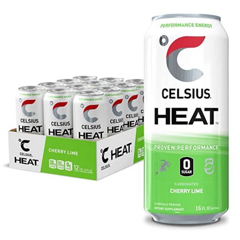 Celsius Heat Rtd Energy Drink 12 Case — Best Price Nutrition