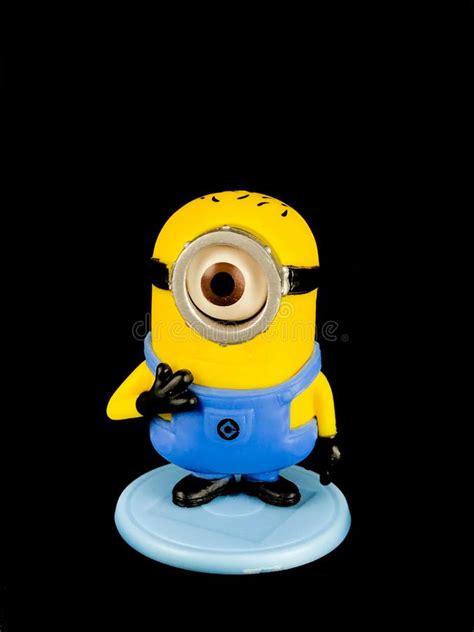 A Minion From Despicable Me Franchise Editorial Photo Image Of