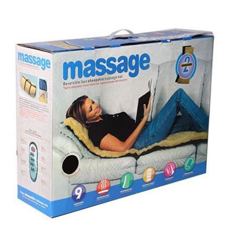 Blapoxe Massage Bed Heated Massaging Mattress Sleep Beauty Spa Heating Vibrating Head Neck Leg