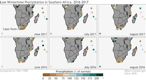 Day Zero Approaches In Cape Town Noaa