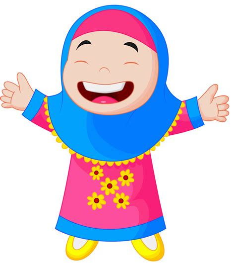 Kartun Anak Anak Muslim Png Hijabfest Images
