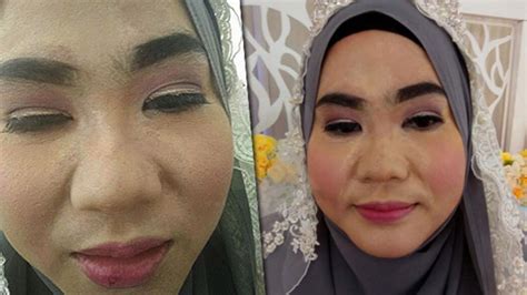 Baru 15 Menit Naik Di Pelaminan Wajah Wanita Ini Sudah Hancur Berantakan Foto Fotonya Jadi