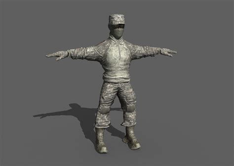 The Soldier Army Free 3d Model Cgtrader