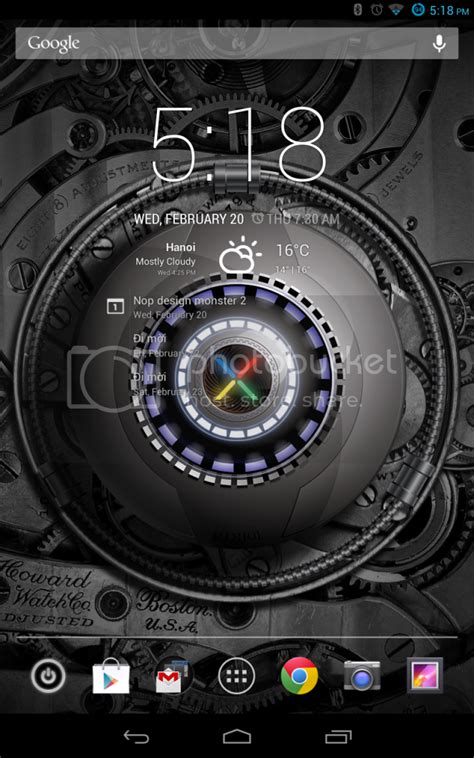 Wallpaper Nexus Clock Gear By Rtx101 Xda Forums