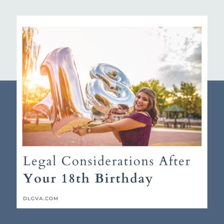 Legal Considerations After Your Th Birthday Davis Law Group