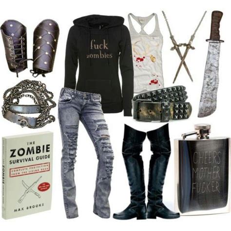 Great Idea For Zombie Attire Zombie Clothes Zombie Apocalypse Outfit