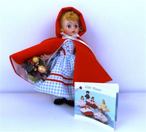 red riding hood doll by madame alexander ny usa little red riding hood red riding hood