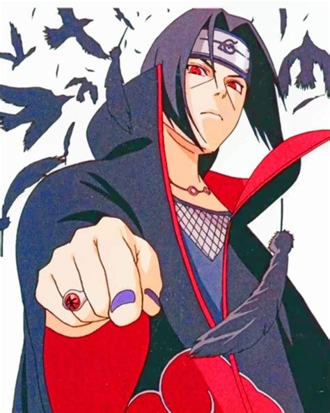 Itachi Uchiha Animes Paint By Numbers Paint By Numbers For Adult
