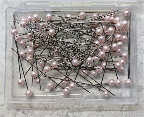 Blush Pearl Head Straight Pins For Quilting Sewing And Crafts Etsy
