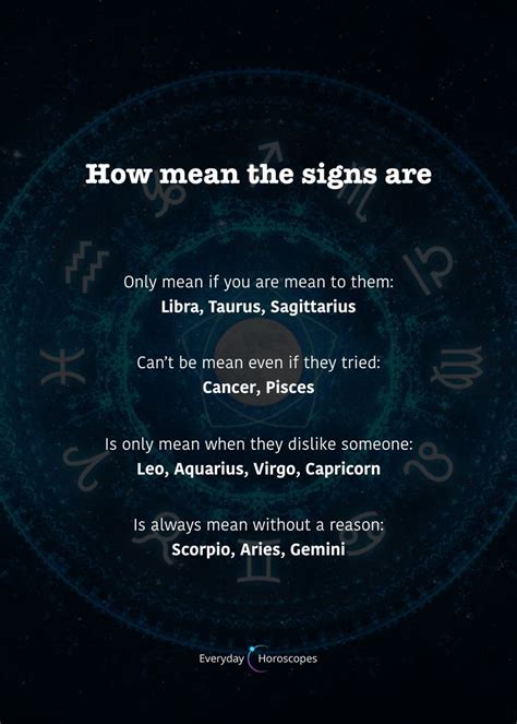 A taurus will always assure to only display their nasty side when they are pushed to a point where they have no option, and a surefire way to get them to show this side, is to show them your nasty side! Bad Habits Horoscope | Zodiac signs, Horoscope, Zodiac ...