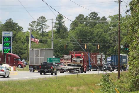 Blitchton Traffic Keeps On Trucking Bryan County News