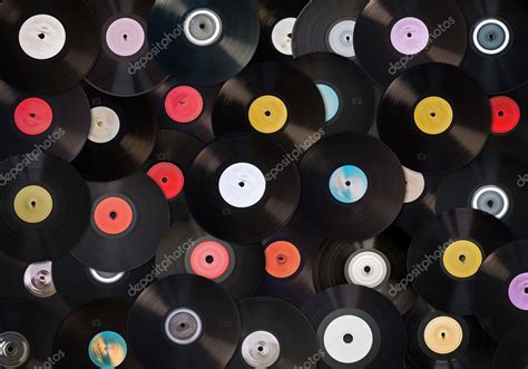 Old Vinyl Records — Stock Photo © Avlntn 4811821